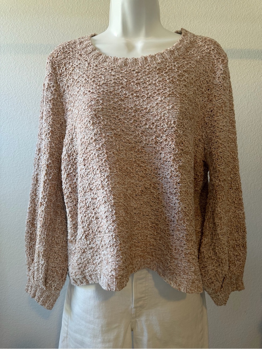 Peruvian Connection Knit Sweater Size Large